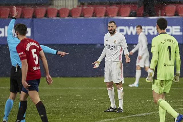 马德里竞技球员取得进球被判越位